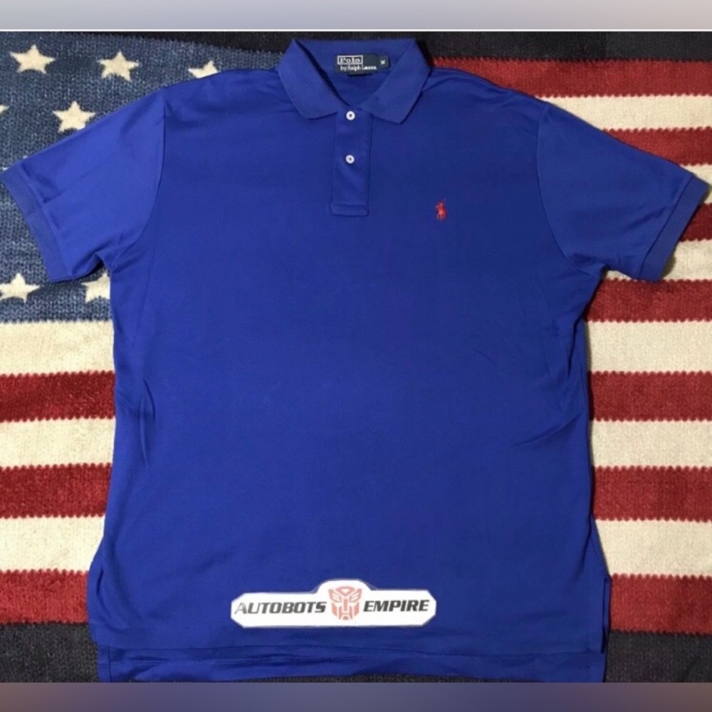 Vintage Ralph Lauren Classic Polo Golf Shirt M p wing stadium Beach Rlx Sail Cp